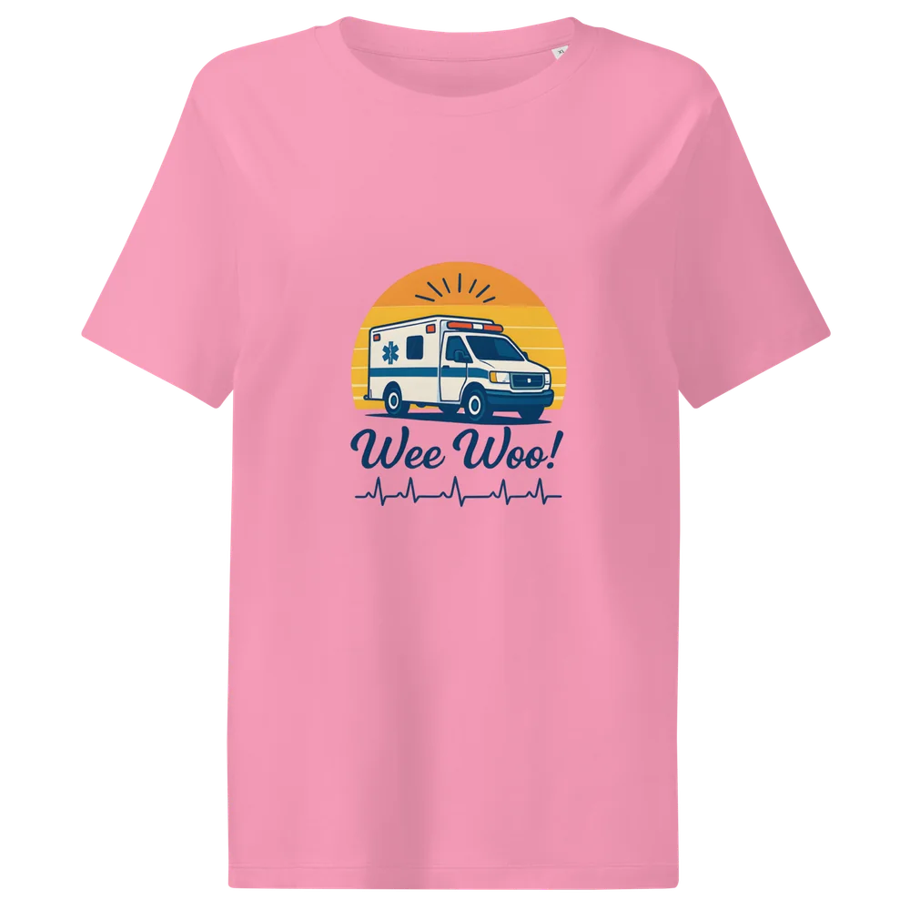 Bubble Pink Women's Organic WeeWoo T-Shirt